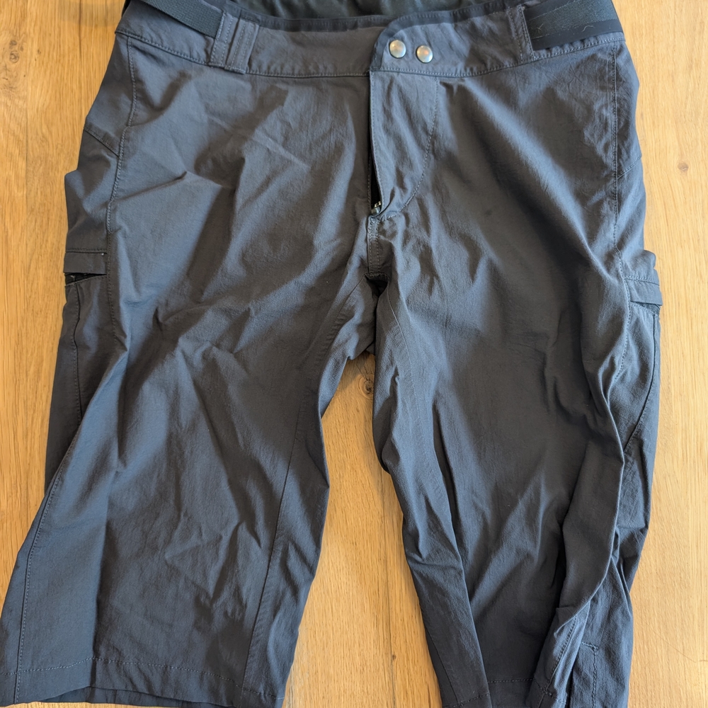 Black Cargo Shorts